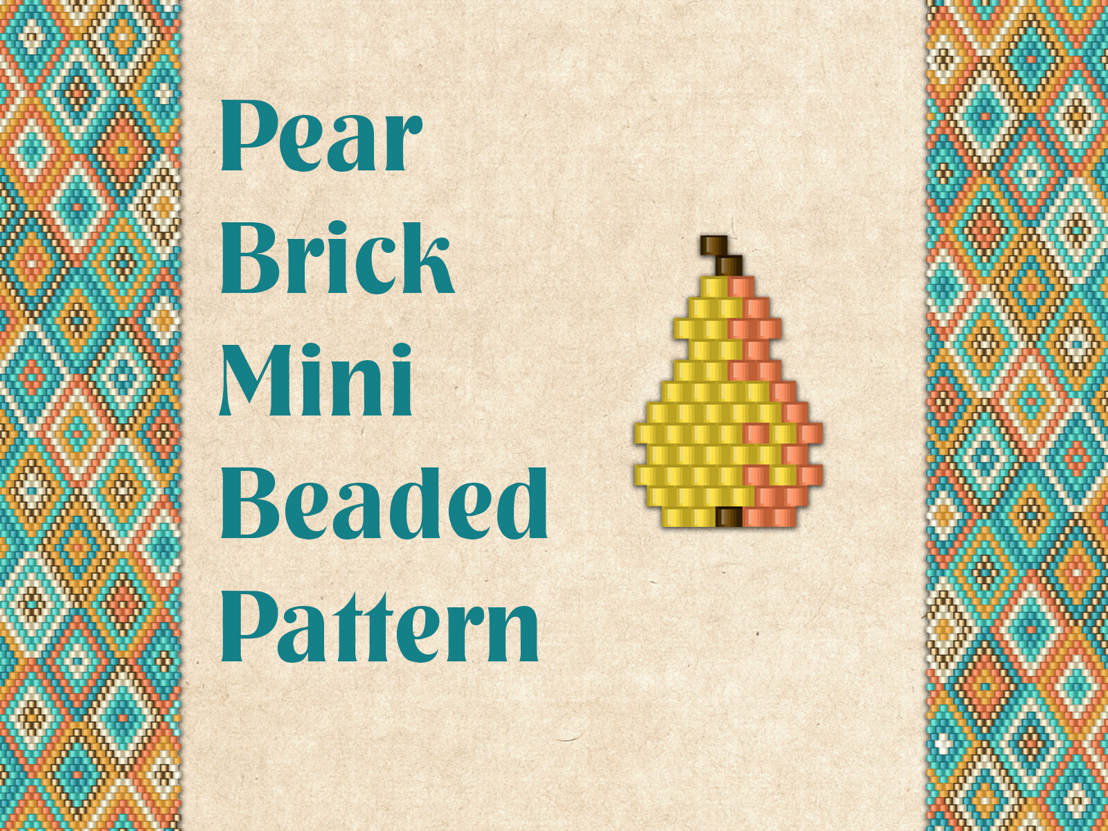Beaded Pear Fruit