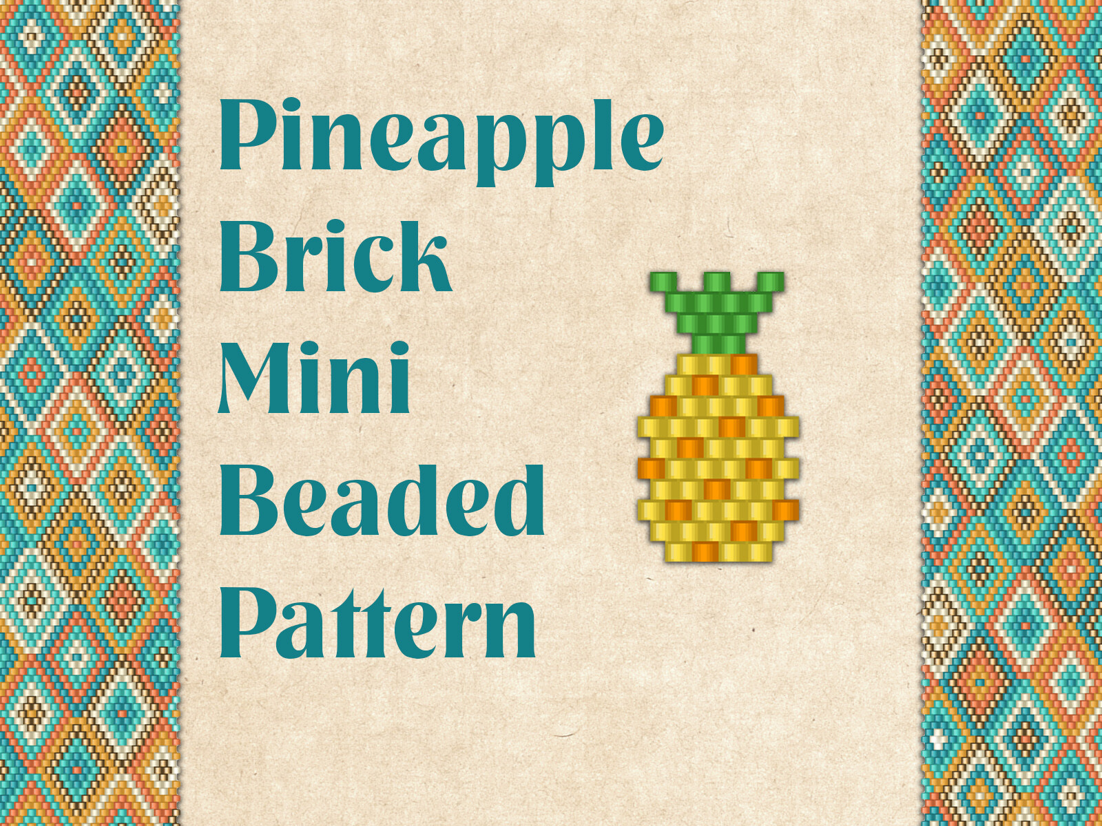 Beaded Pineapple Fruit