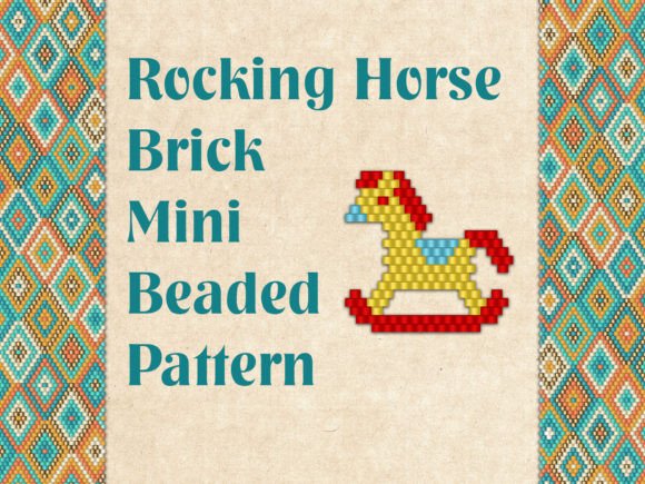 Beaded Rocking Horse