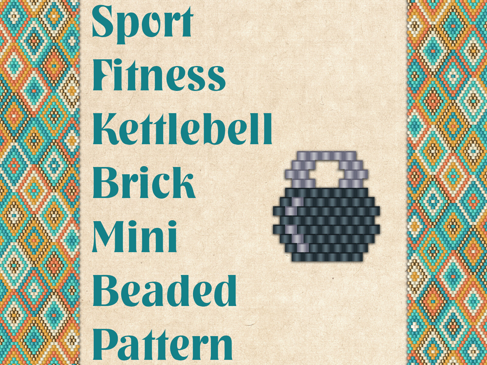 Beaded Sport Fitness Kettlebell