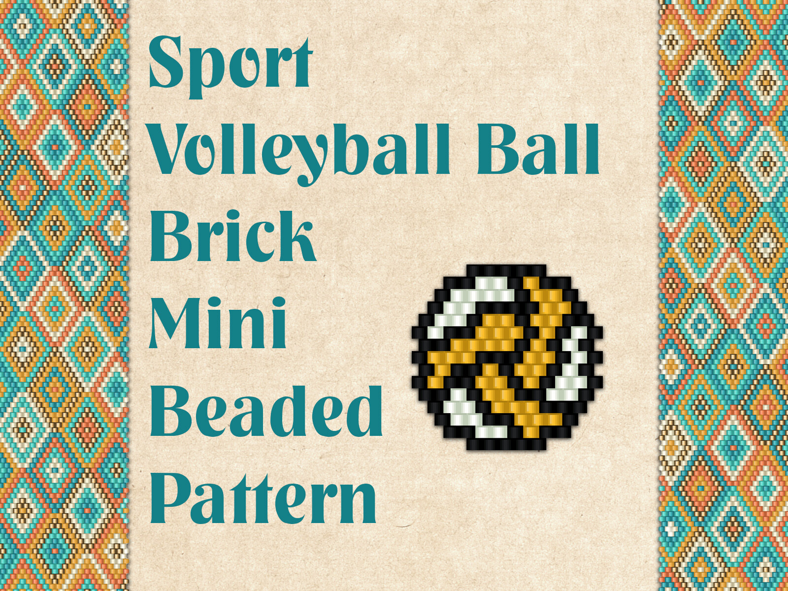 Beaded Sport Volleyball Ball