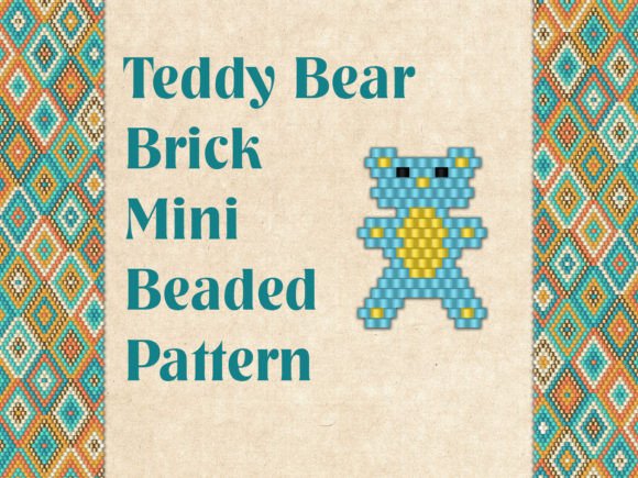 Beaded Teddy Bear