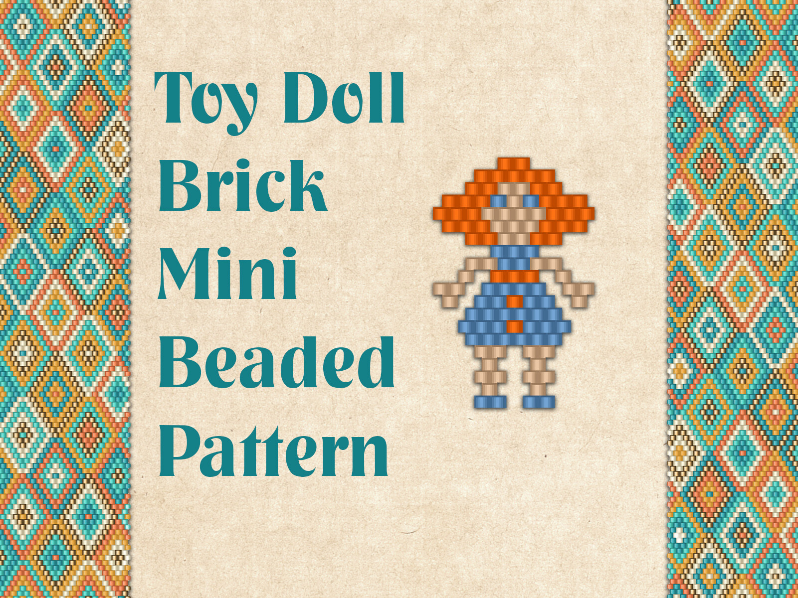 Beaded Toy Doll