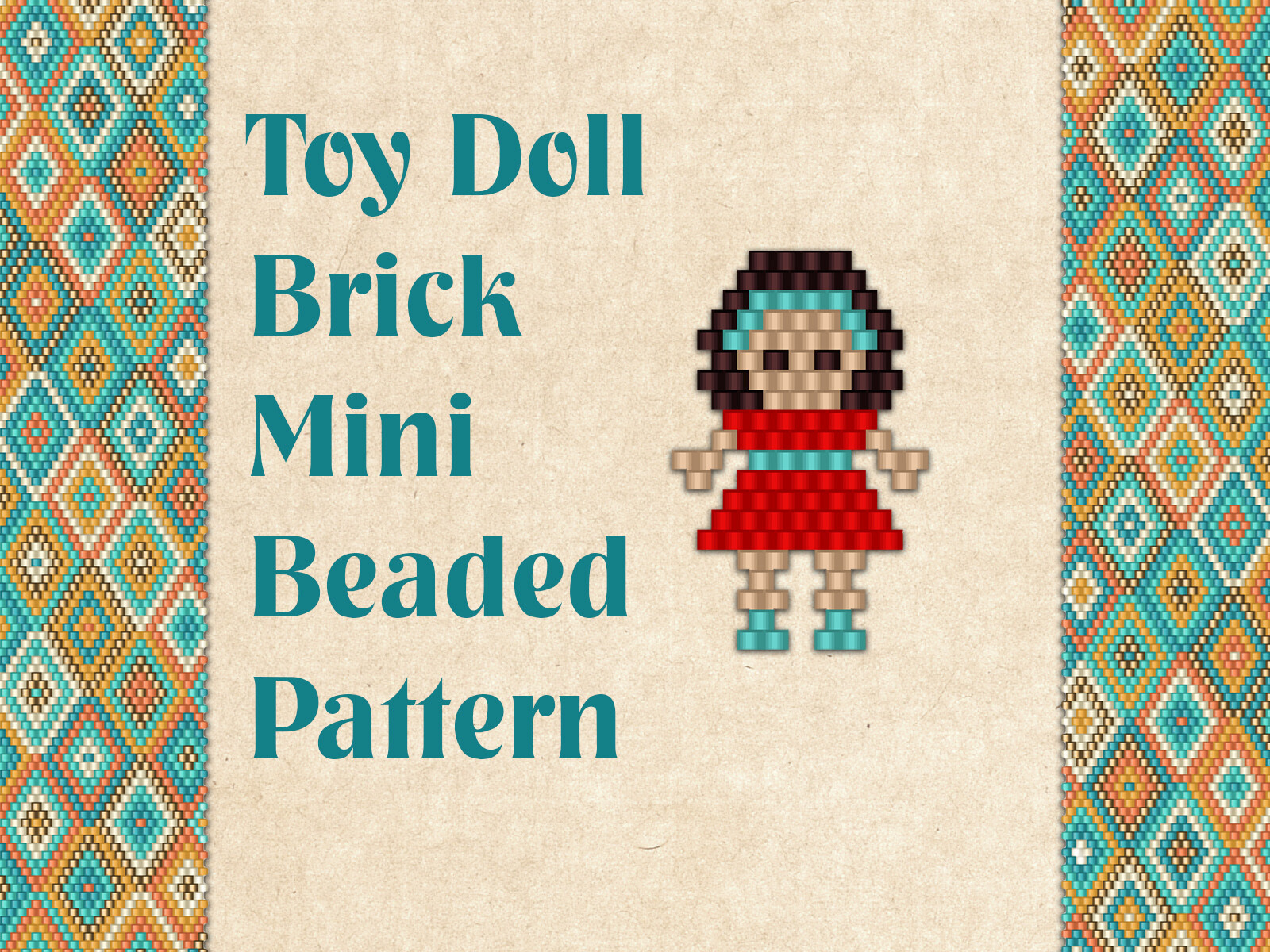 Beaded Toy Doll