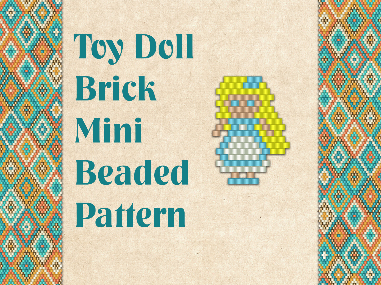 Beaded Toy Doll