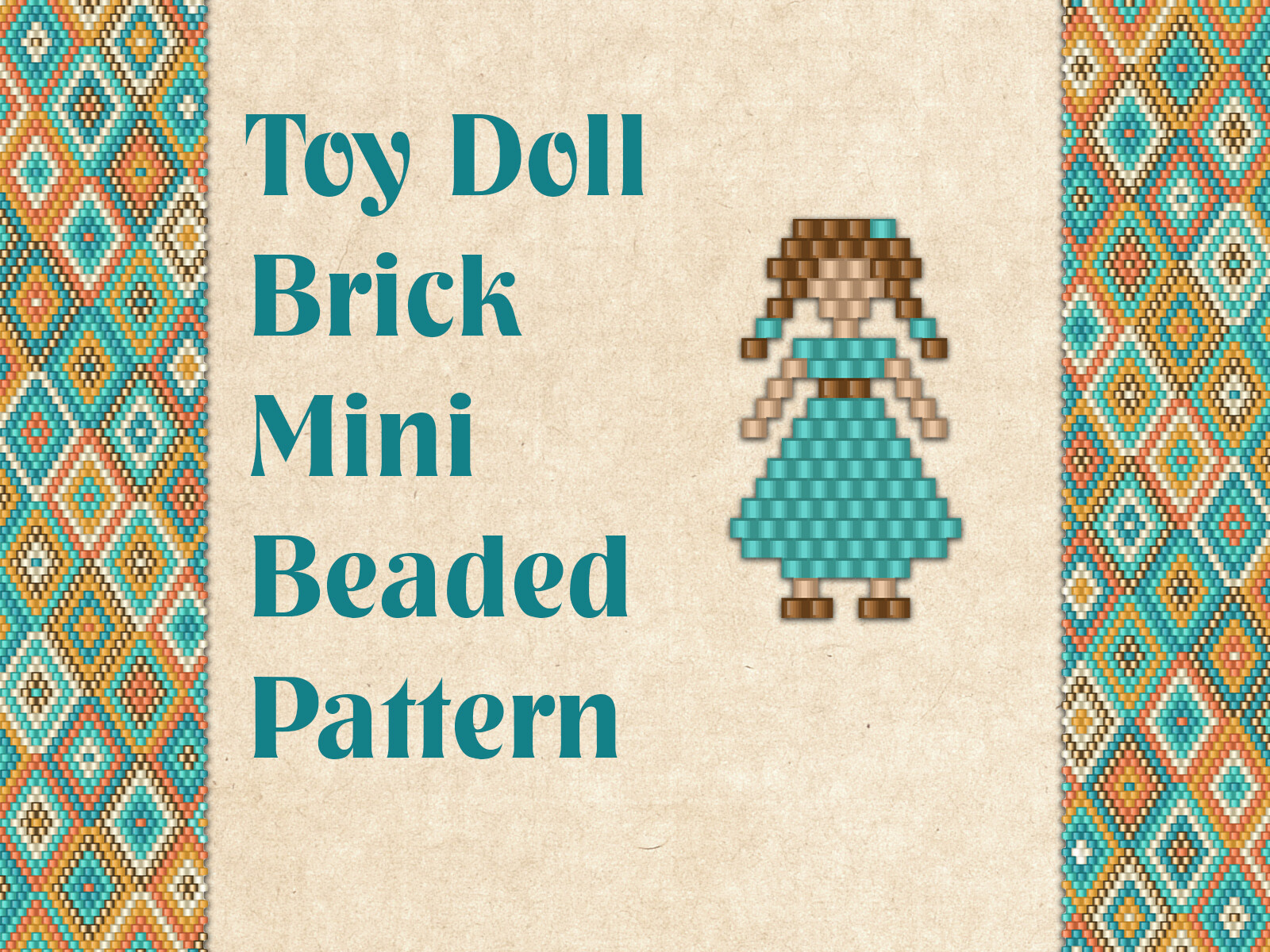 Beaded Toy Doll