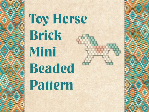 Beaded Toy Horse