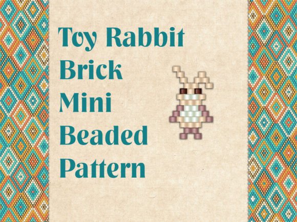 Beaded Toy Rabbit