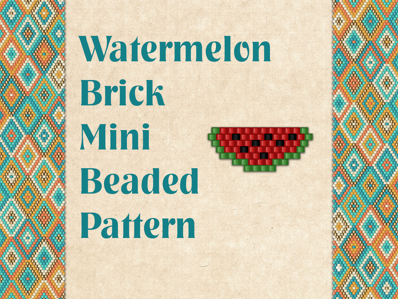 Beaded Watermelon