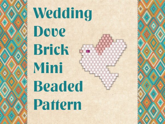 Beaded Wedding Dove