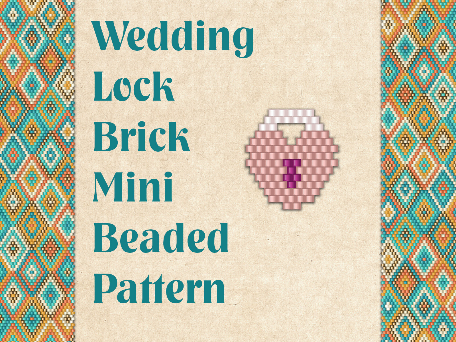 Beaded Wedding Lock