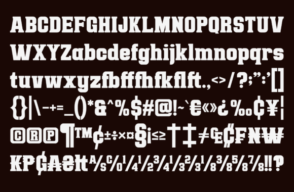 Boldiat Font - Preview 2