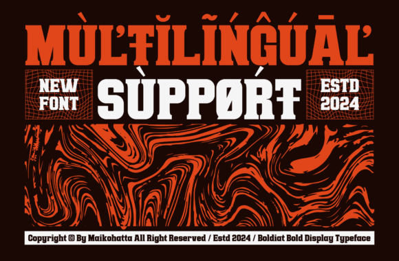 Boldiat Font - Preview 5