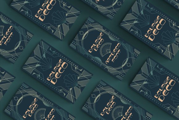 Bourgie Deco Font - Preview 3