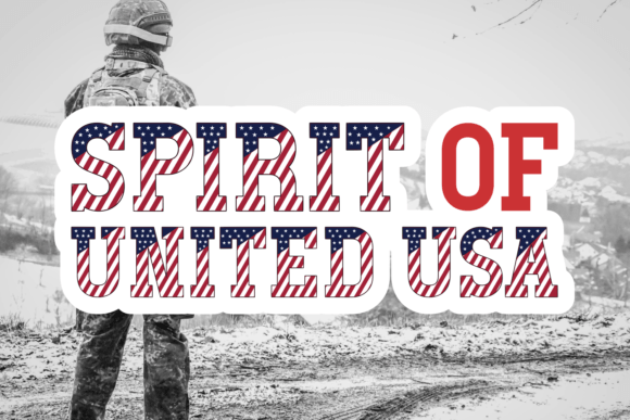 Brave America Font - Preview 2