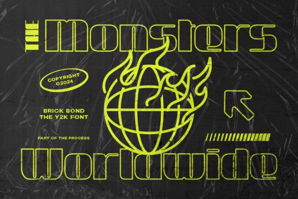 Brick Bond Font - Preview 4