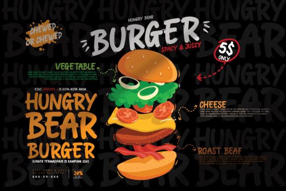 Brown Bear Font - Preview 2