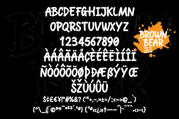 Brown Bear Font - Preview 5