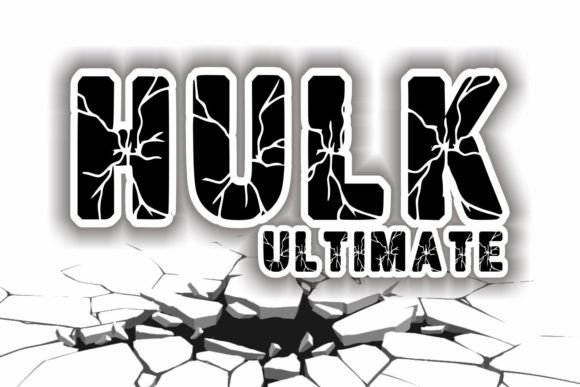 Cracked Font - Preview 1