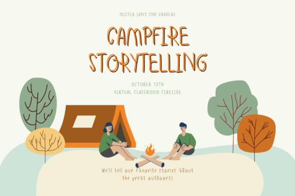Camping Font - Preview 3