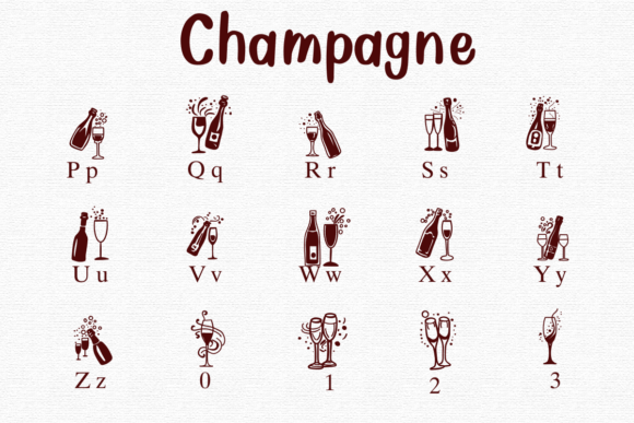 Champagne Font - Preview 2