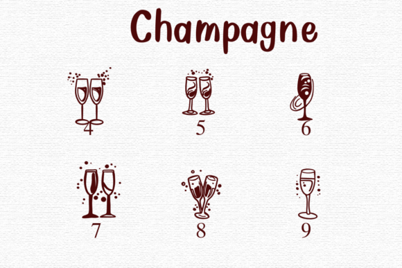 Champagne Font - Preview 3