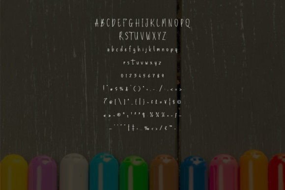 Clupper Bird Font PNG with transparent background - Preview 3