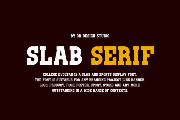 College Evoltan Font - Preview 2