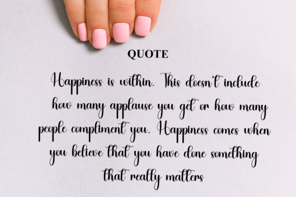 Delightful Font - Preview 5