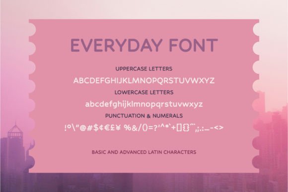 Everyday Font - Preview 2