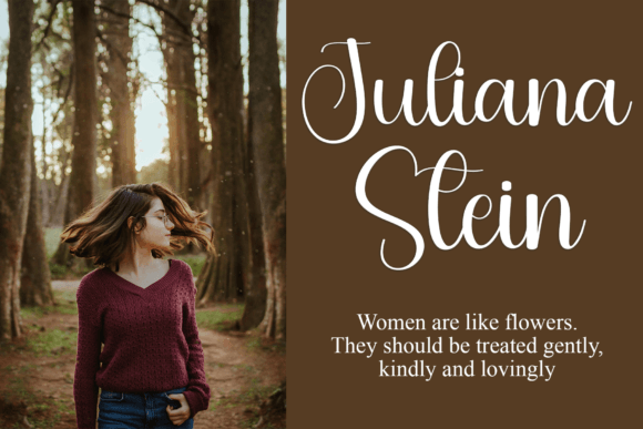 Flower Show Font - Preview 1