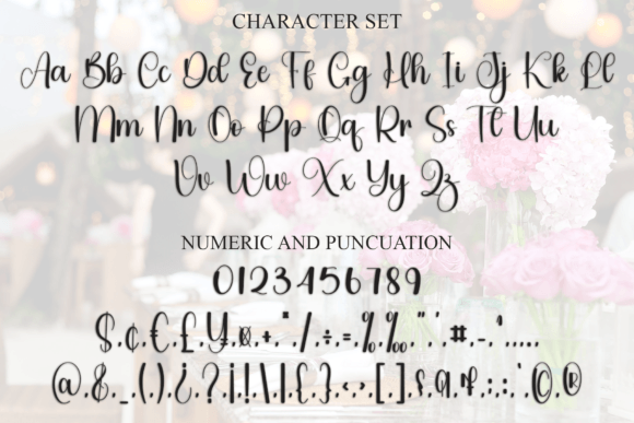 Flower Show Font - Preview 3