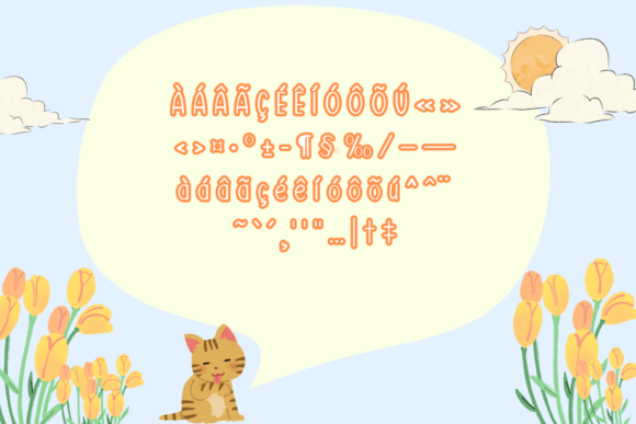 Flowers Font - Preview 2