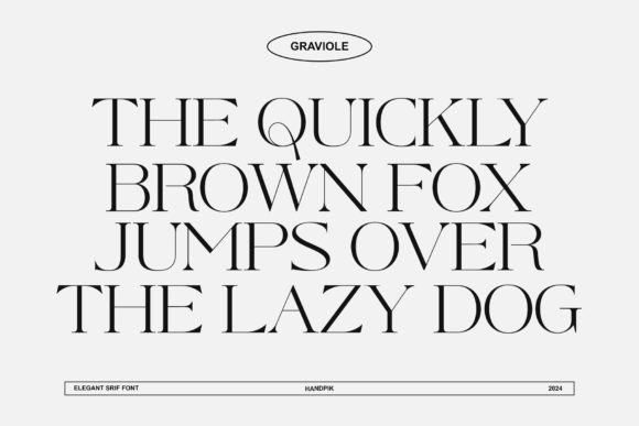 Graviole Font PNG with transparent background - Preview 4