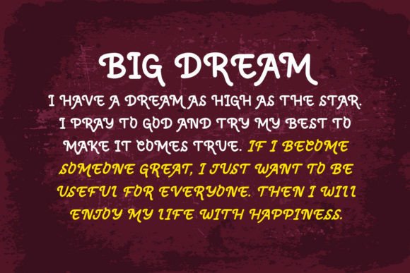 My Rose Font font preview - 2