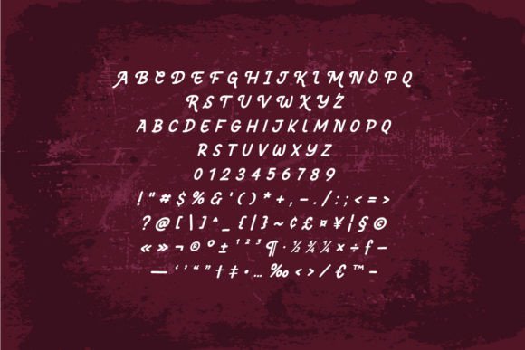 My Rose Font font preview - 4