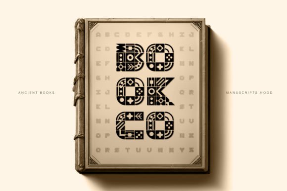 Norse Ancient Alphabet Font font preview - 3