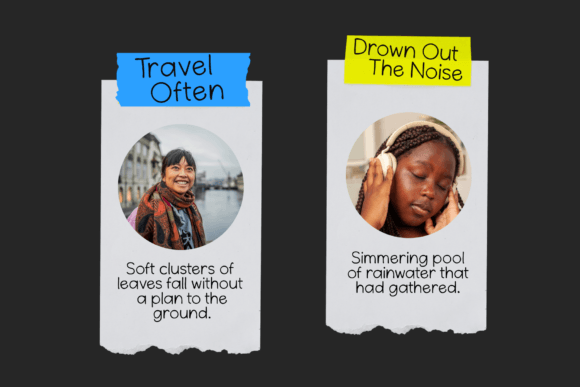 Quick Notes Font PNG with transparent background - Preview 3