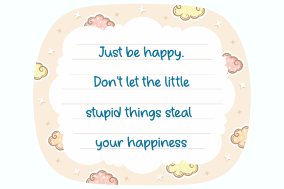 Ready Notes Font PNG with transparent background - Preview 3