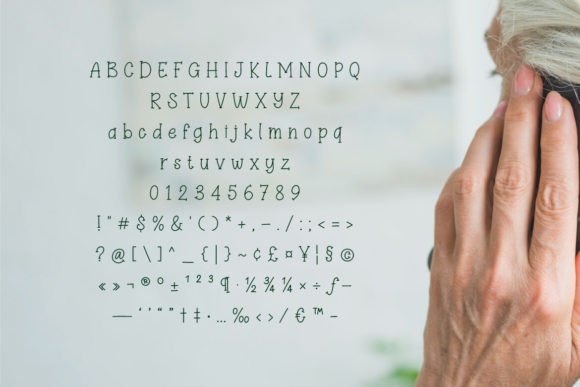 Restu Embah Font PNG with transparent background - Preview 3
