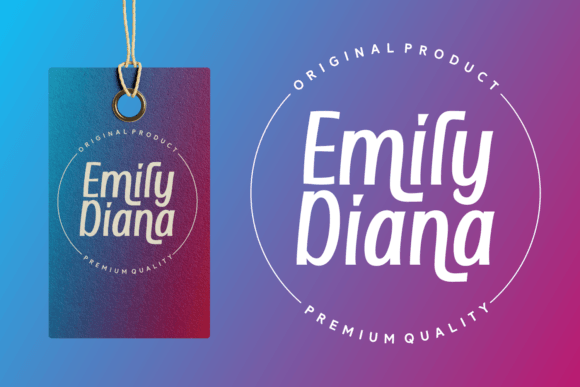 Rianty Lovena Font PNG with transparent background - Preview 2
