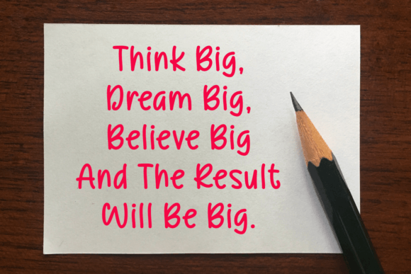 Right Dream Font PNG with transparent background - Preview 3
