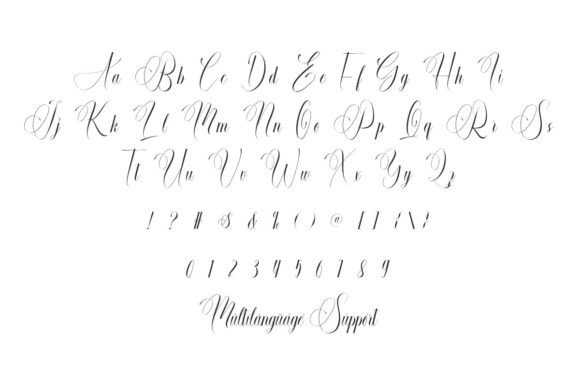 Rosella Sidney Font font preview - 2