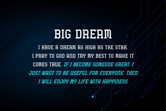 Rytech Font PNG with transparent background - Preview 2
