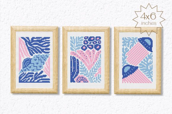 Sea Summer Cross Stitch Patterns PDF