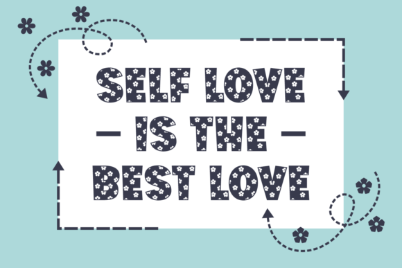 Sealy Bloom Font PNG with transparent background - Preview 4
