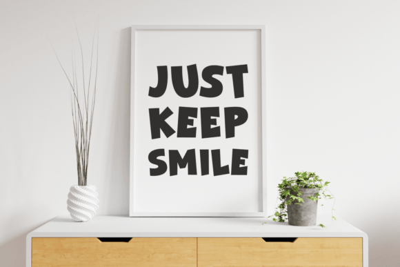Simple Chat Font PNG with transparent background - Preview 1