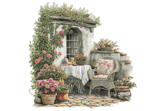 Sweet Home Counted Cross Stitch Patterns