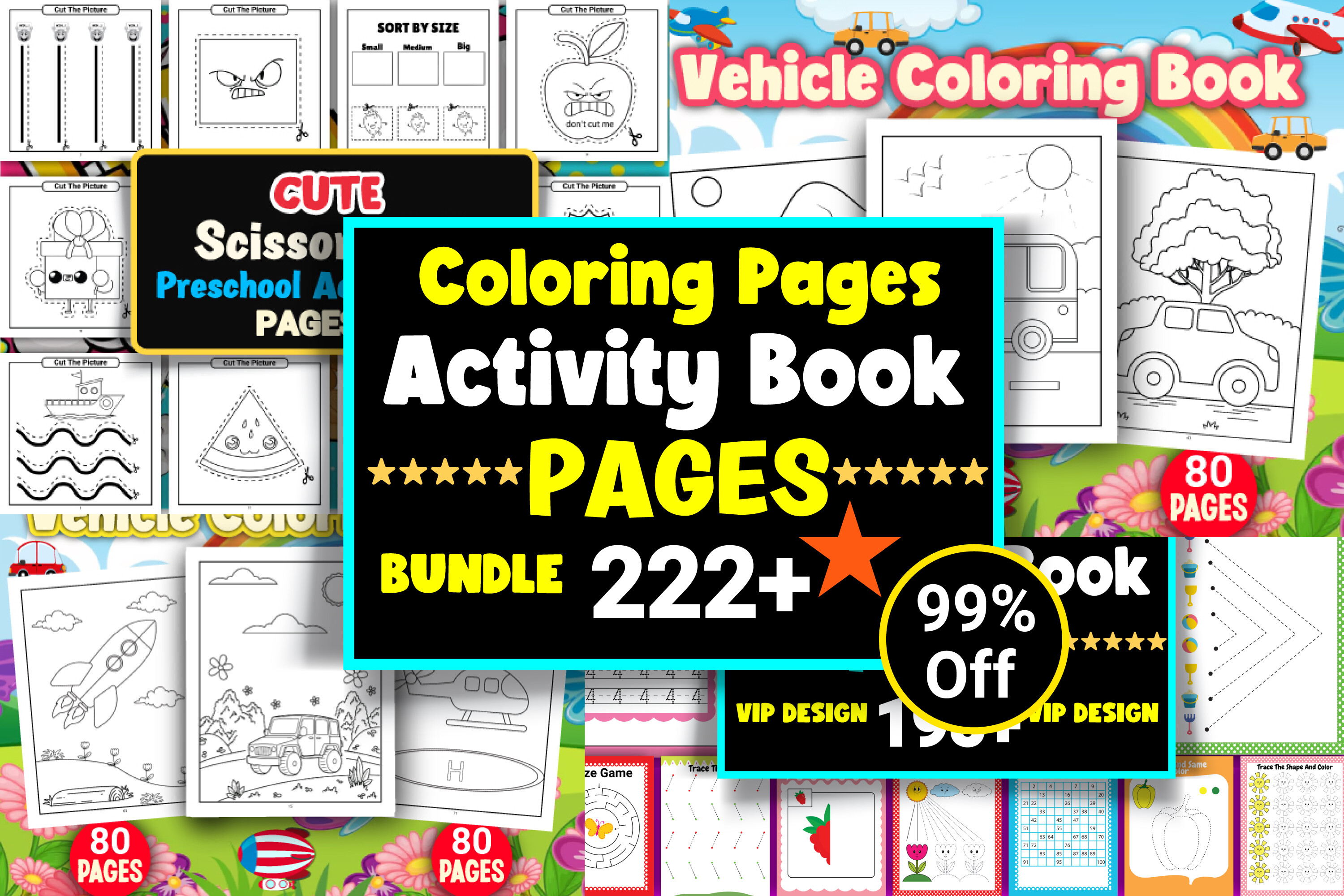 Toddler Bundle Activity Book