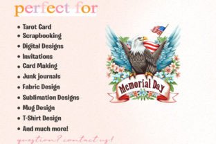 Watercolor Memorial Day Clipart Bundle Graphic by DegitalxDesign ...